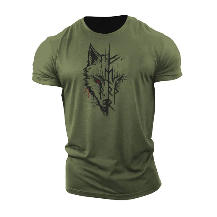 T-shirt en coton à manches courtes pour homme