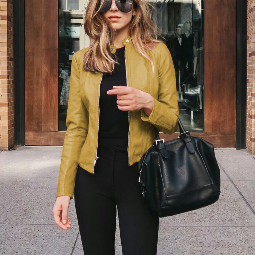 Brit | Veste en cuir tendance