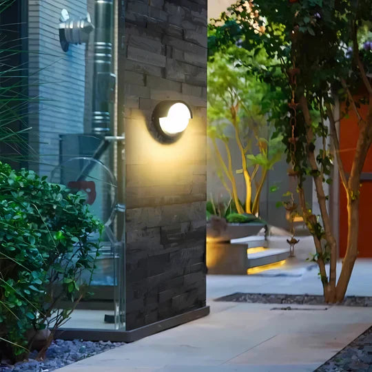 Applique murale d'extérieur à LED avec détecteur de mouvement et éclairage intelligent