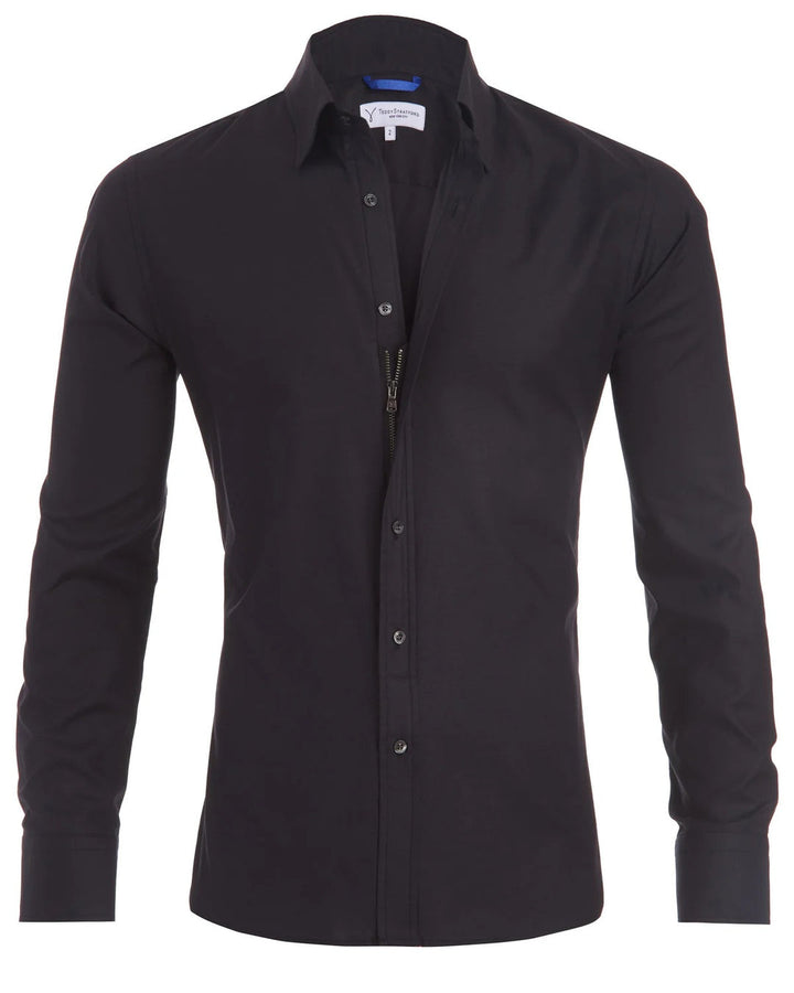 Chemise zippée pour homme