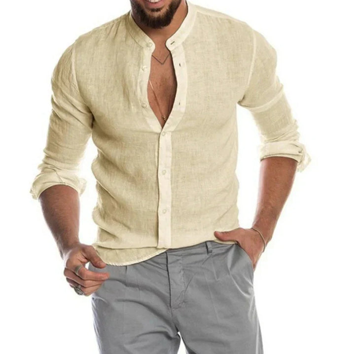 Chemise en lin pour homme