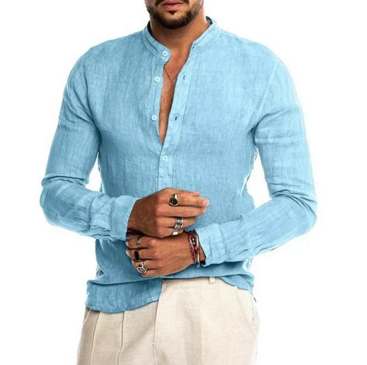 Chemise en lin pour homme