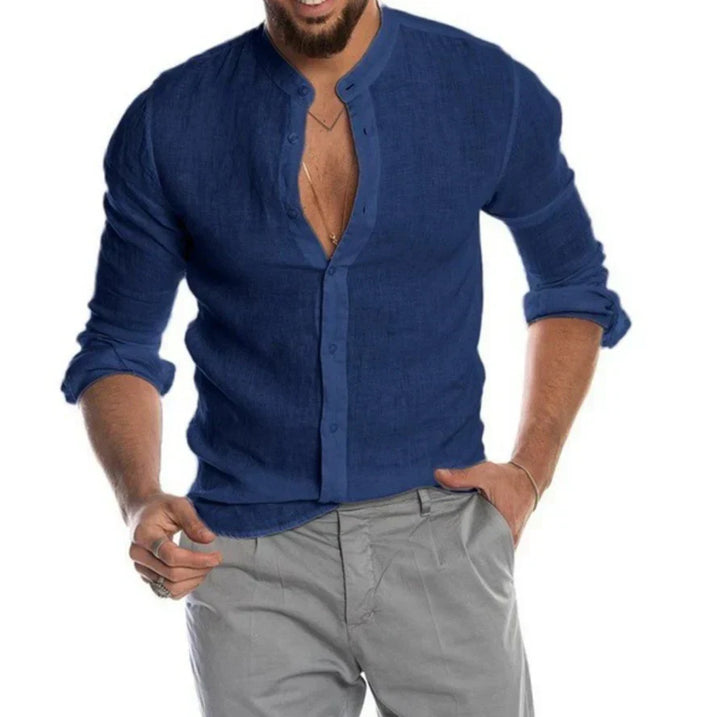 Chemise en lin pour homme