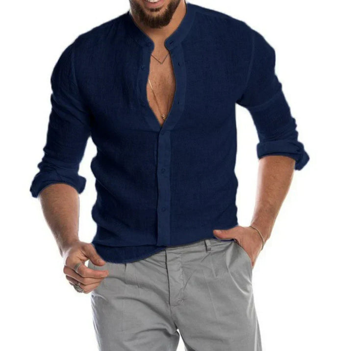 Chemise en lin pour homme