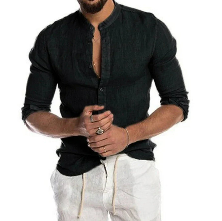 Chemise en lin pour homme