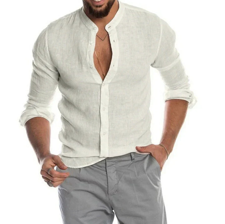Chemise en lin pour homme