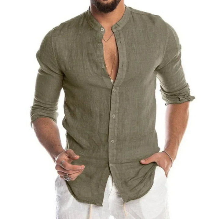 Chemise en lin pour homme