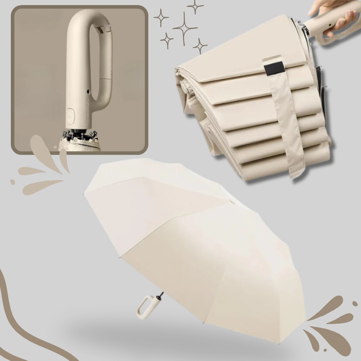 Parapluie à verrouillage automatique – Conception fiable avec des fonctionnalités résistantes aux intempéries