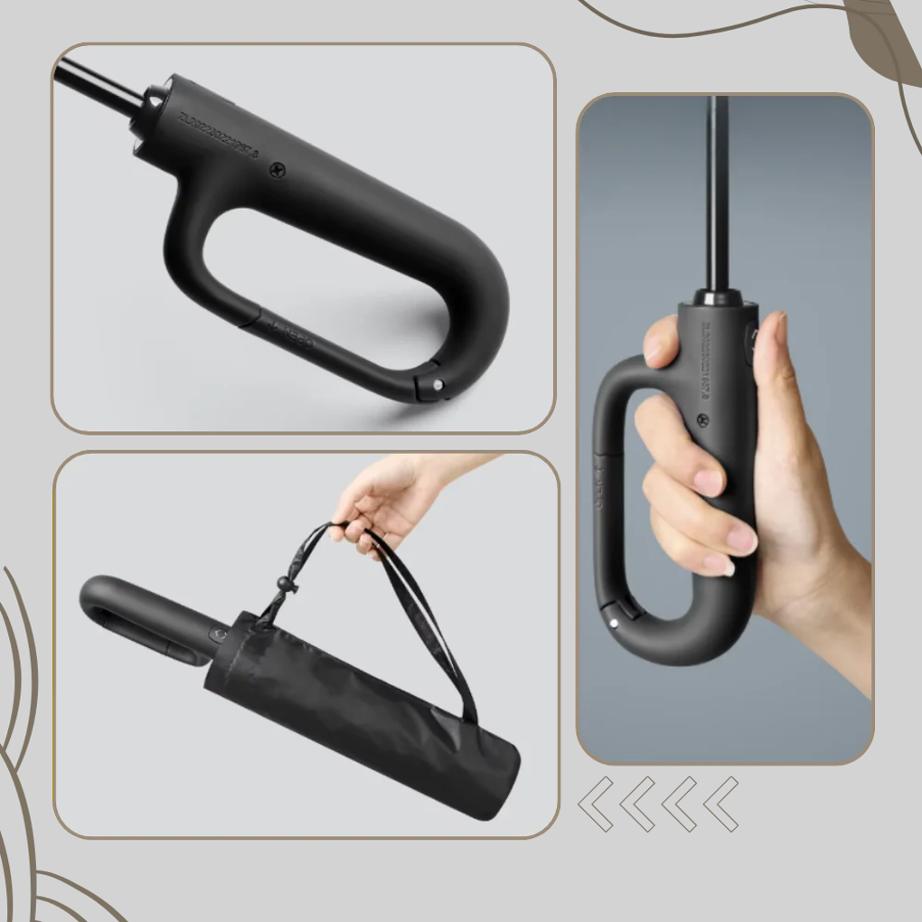 Parapluie à verrouillage automatique – Conception fiable avec des fonctionnalités résistantes aux intempéries