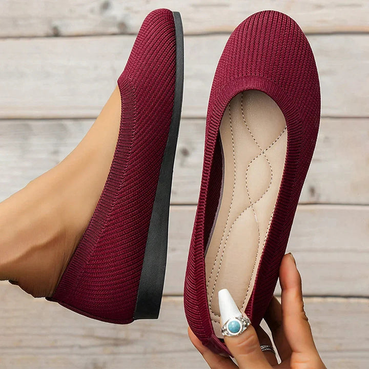 Ballerines d'Été Antidérapantes et Respirantes pour Femme : Confort et Élégance au Quotidien