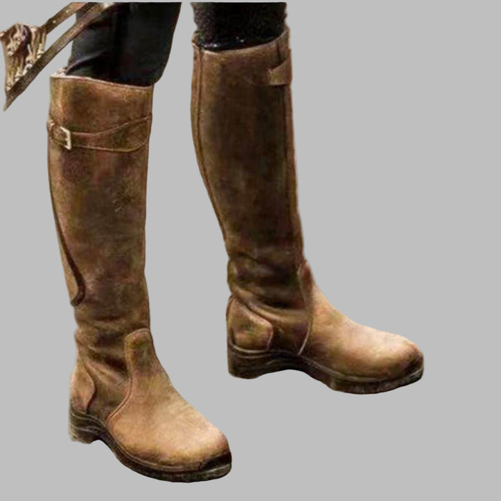 Bottes d'équitation d'hiver imperméables pour femmes