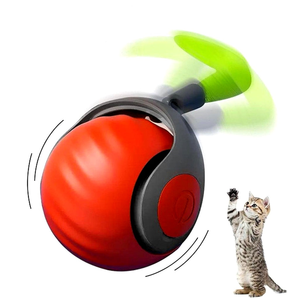 Jouet interactif pour chat – Sphère de jeu roulante et mobile