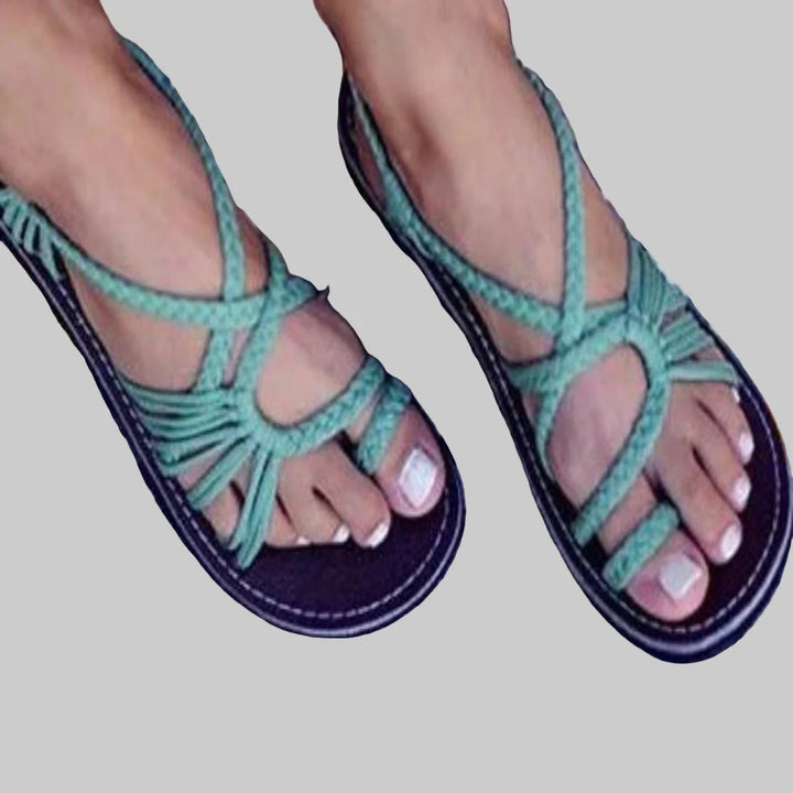 Sandales de plage colorées