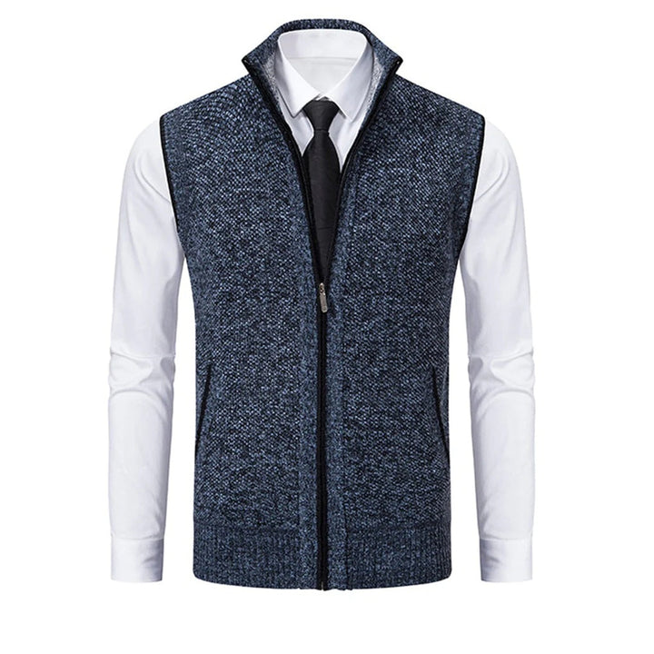 Gilet élégant pour homme — Couche soignée avec détails raffinés