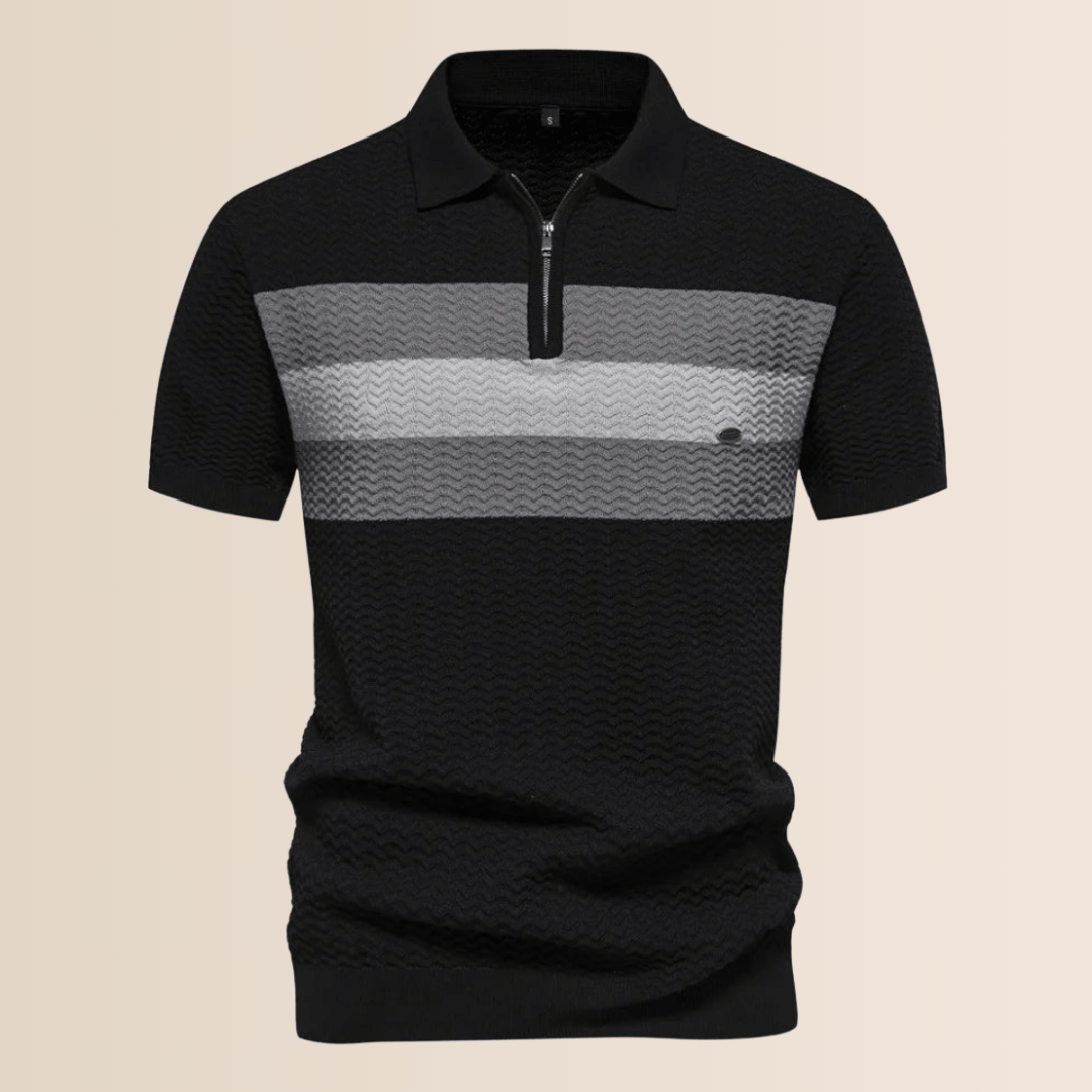 Polo homme à rayures