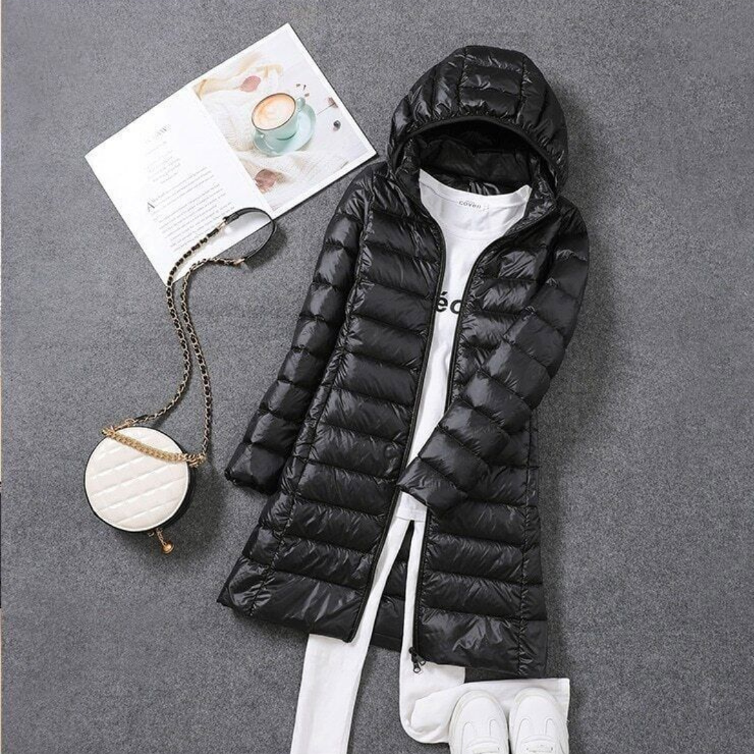 Daisy | Veste longue en duvet chaude et élégante