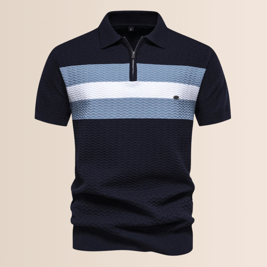 Polo homme à rayures
