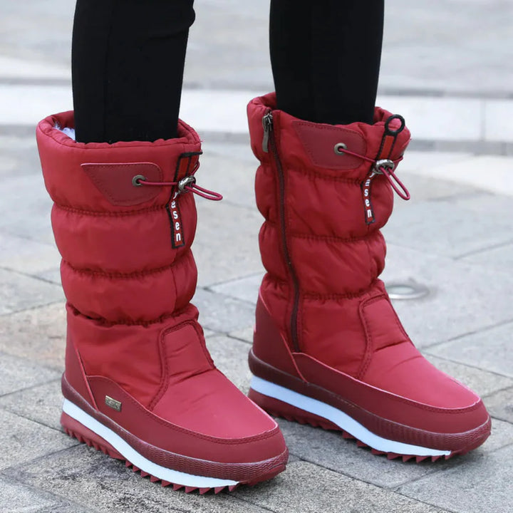 Chaussures d'hiver pour femmes – Design chaud et confortable pour la saison froide