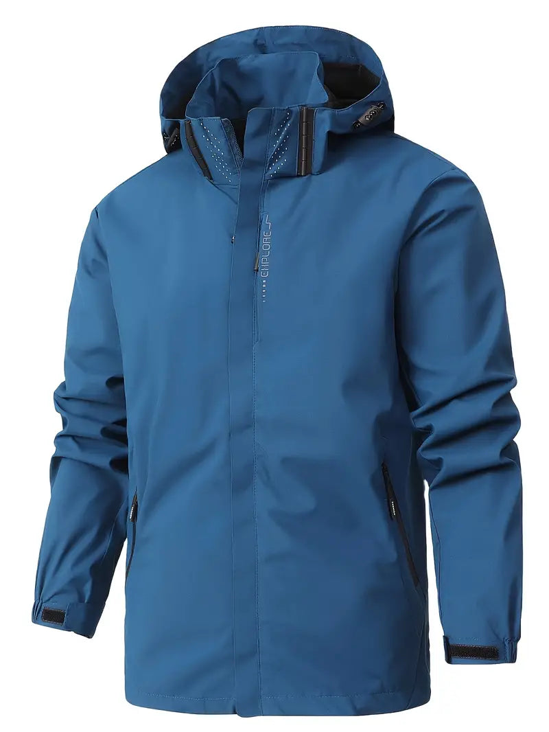 Veste légère et imperméable pour hommes : élégance fonctionnelle pour toutes les saisons