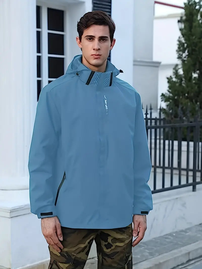 Veste légère et imperméable pour hommes : élégance fonctionnelle pour toutes les saisons
