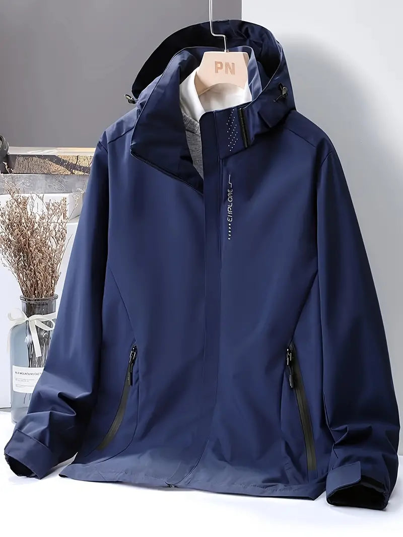 Veste légère et imperméable pour hommes : élégance fonctionnelle pour toutes les saisons