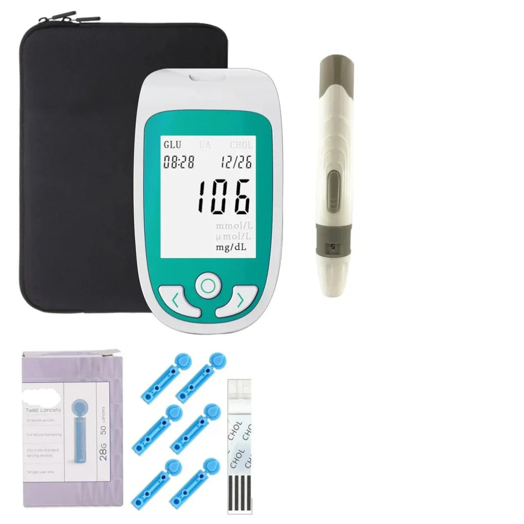 Kit de test à domicile avec analyseur multifonctionnel