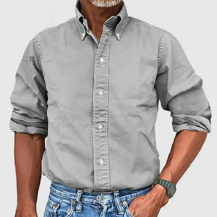 Chemise classique confortable pour homme