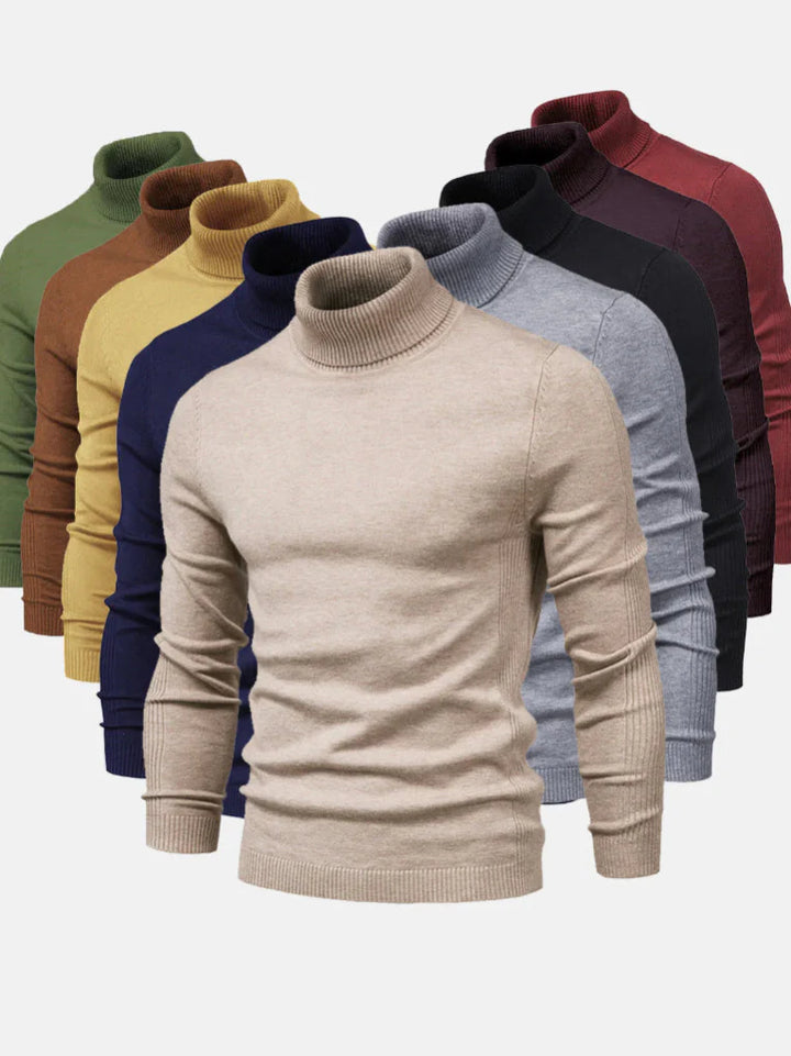 Pull à col roulé pour homme