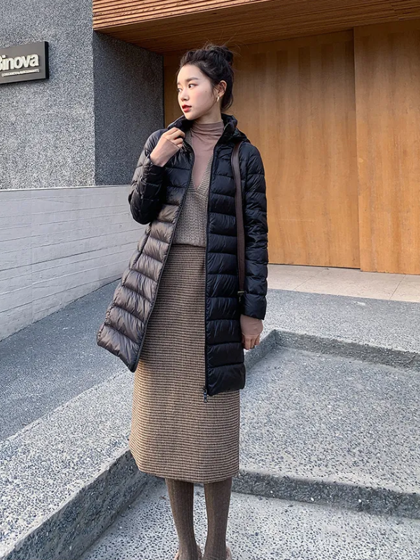 Daisy | Veste longue en duvet chaude et élégante