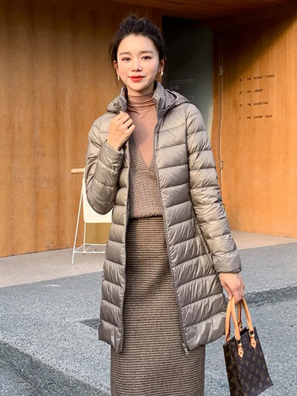 Daisy | Veste longue en duvet chaude et élégante