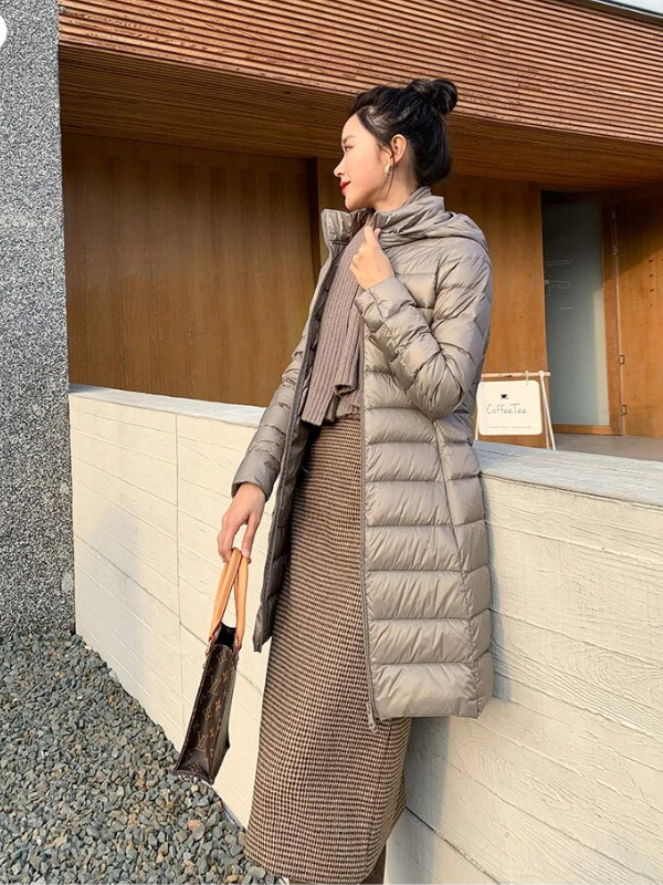 Daisy | Veste longue en duvet chaude et élégante