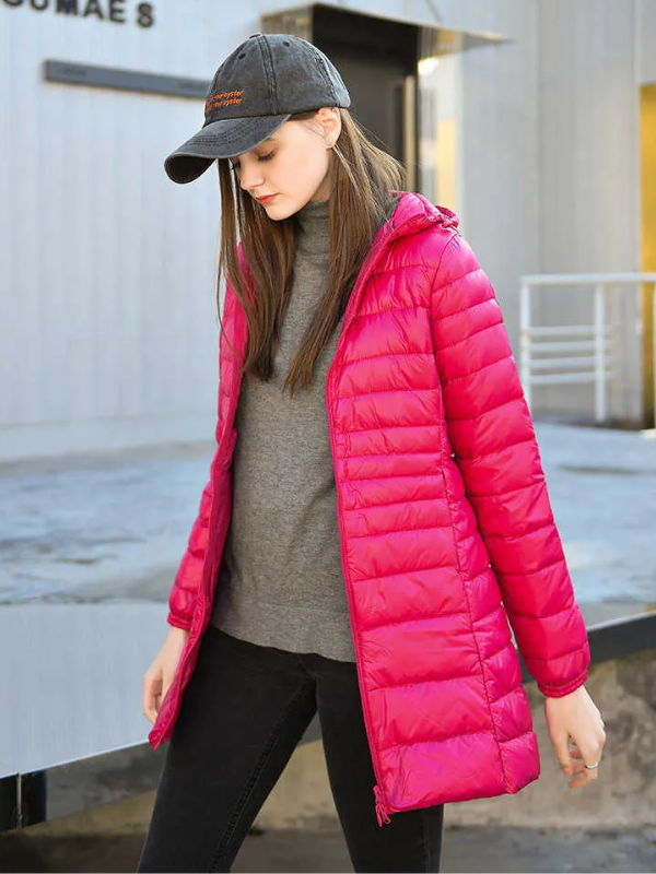Daisy | Veste longue en duvet chaude et élégante