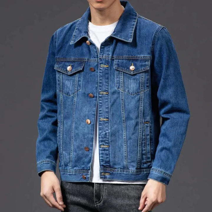 Veste en jean classique pour homme