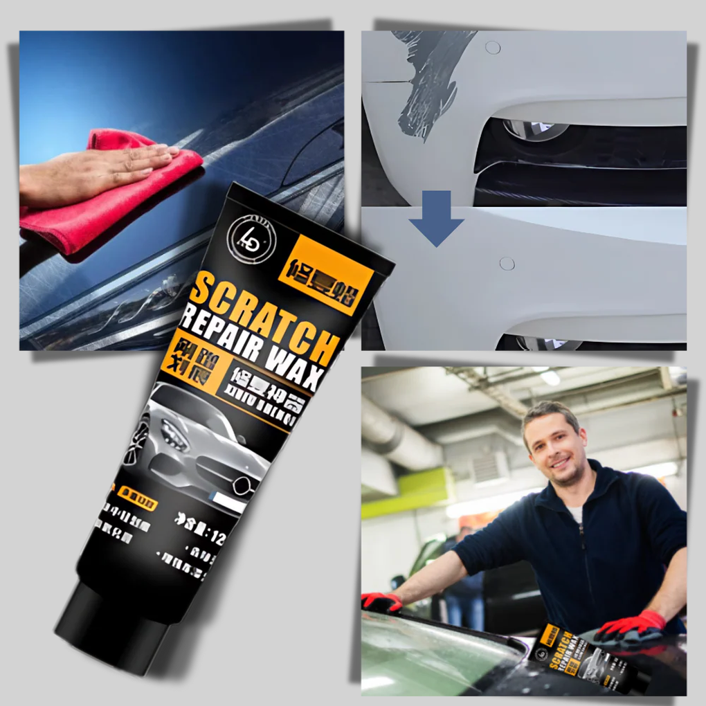 Pâte réparatrice anti-rayures pour voiture 120 ml – Formule pénétrante en profondeur