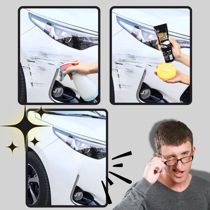 Pâte réparatrice anti-rayures pour voiture 120 ml – Formule pénétrante en profondeur