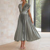 Casimir – Robe Élégante sans Manches à Col en V pour Femme