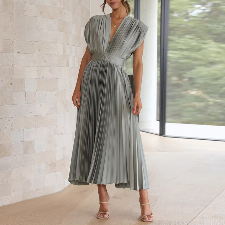 Robe Élégante à Décolleté en V