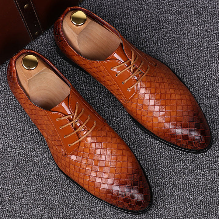 Chaussures habillées en cuir pour homme