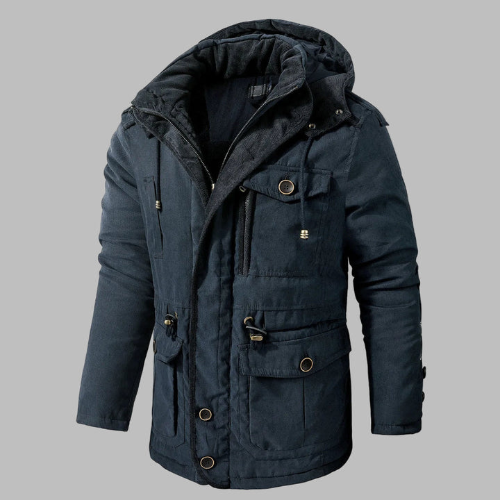 Veste d'hiver multi-poches pour homme