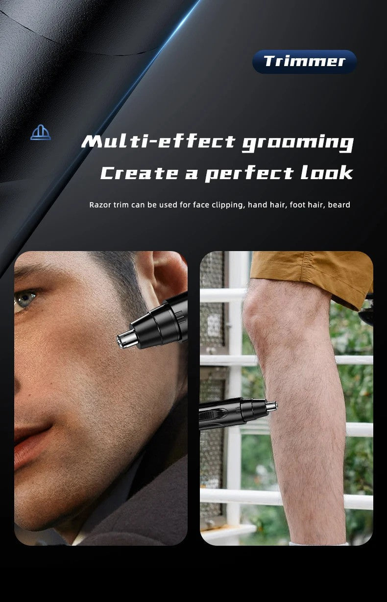Tondeuse indolore pour les poils du nez et des oreilles