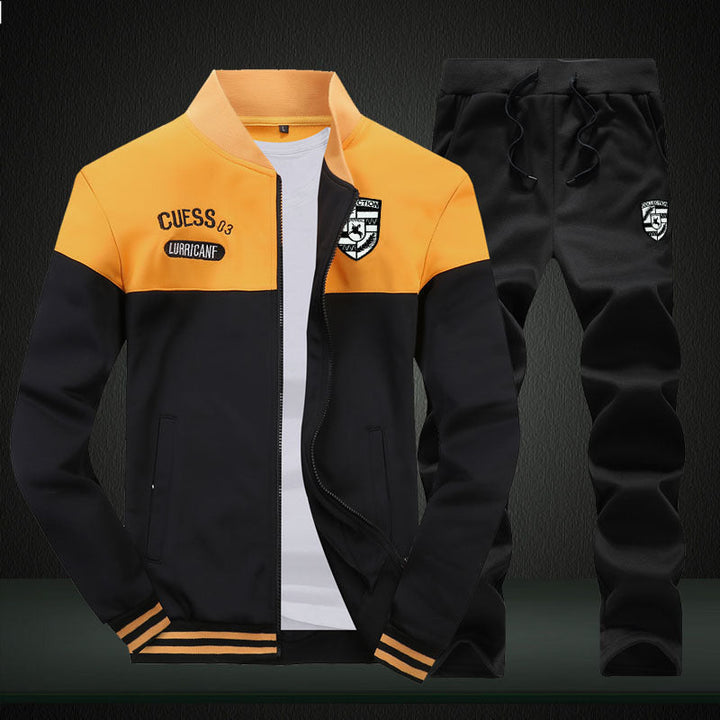 Ensemble de survêtement style baseball pour homme