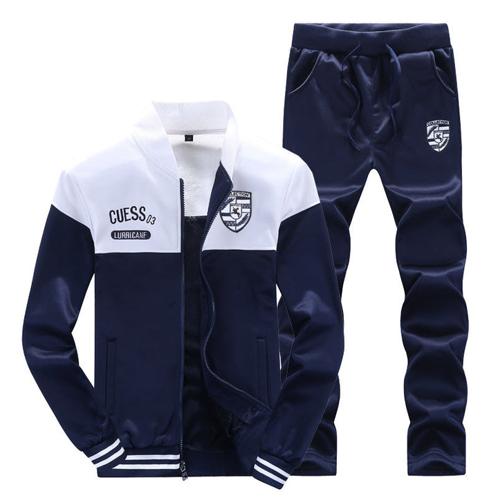 Ensemble de survêtement style baseball pour homme