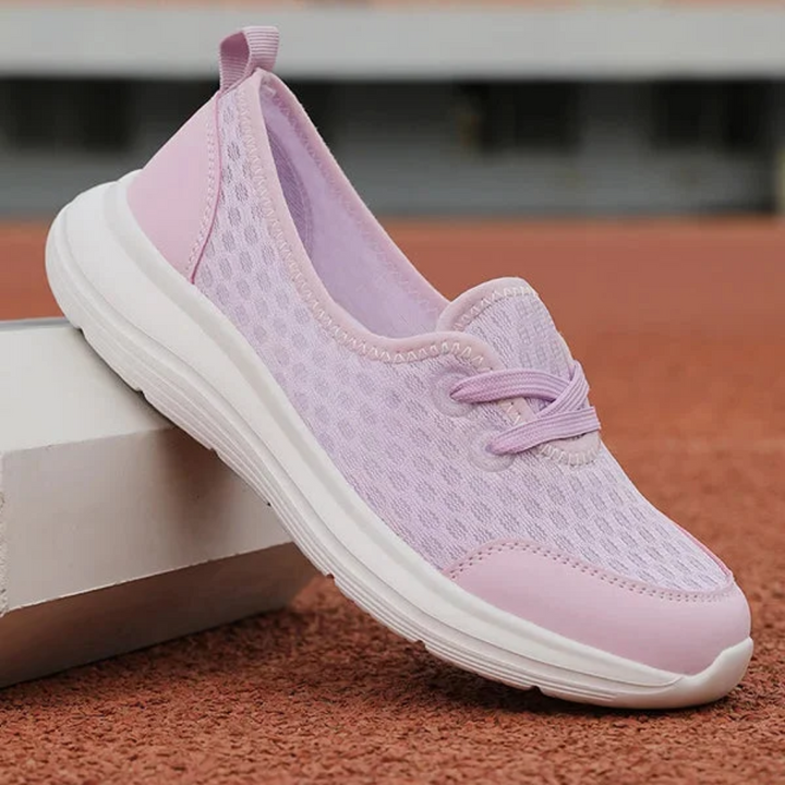 Chaussures orthopédiques confortables en maille et semelle souple pour femmes