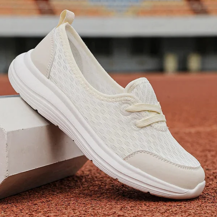 Chaussures orthopédiques confortables en maille et semelle souple pour femmes
