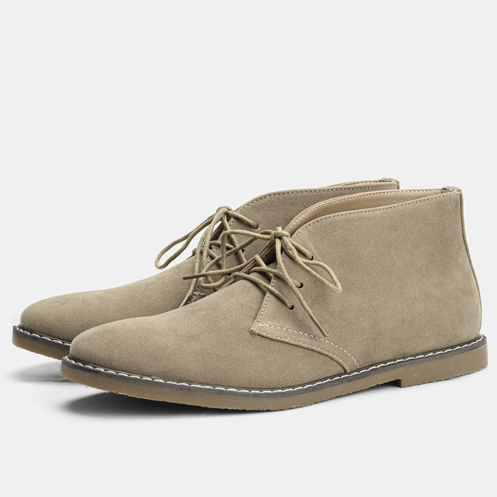 Bottines classiques pour homme style vintage
