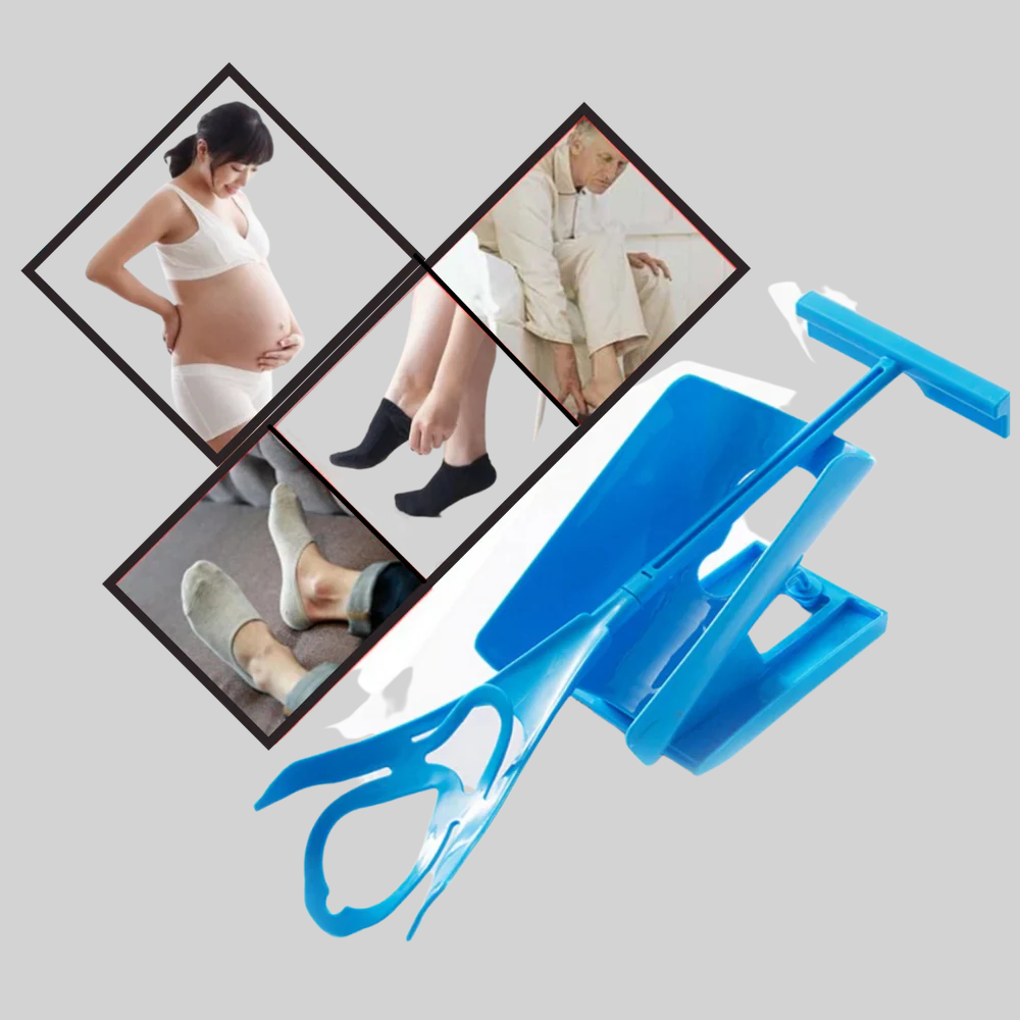Sock Aid – Dispositif d'enfilage pour un enfilage facile des chaussettes