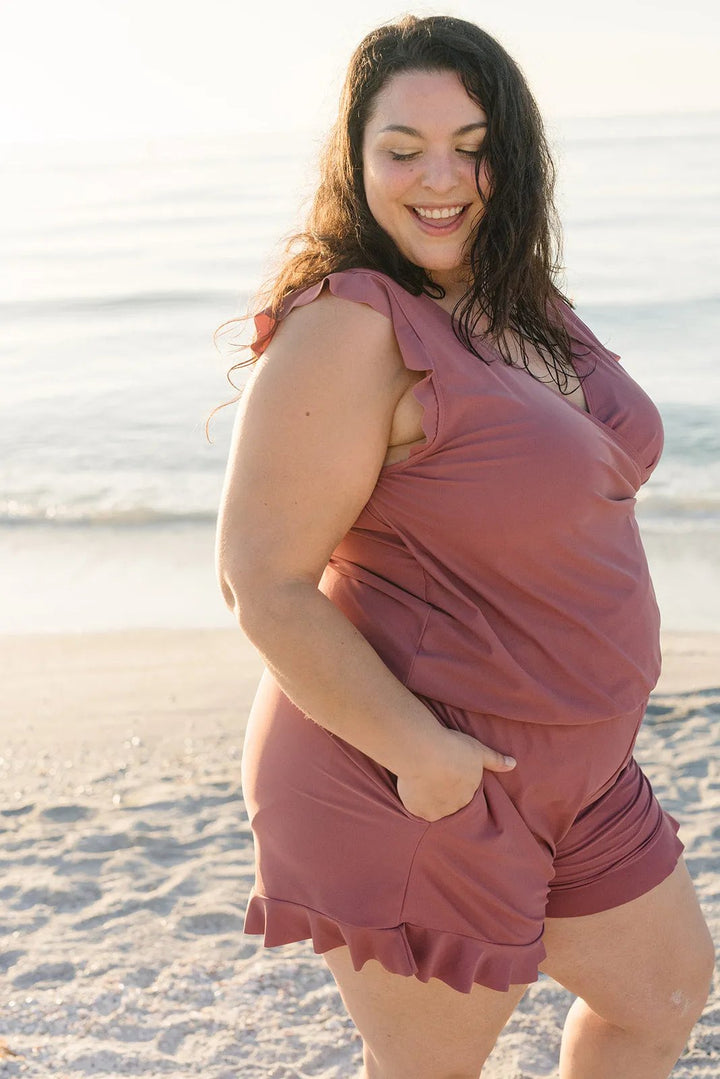 Aisling – Maillot de Bain Féminin avec Plastron Intégré