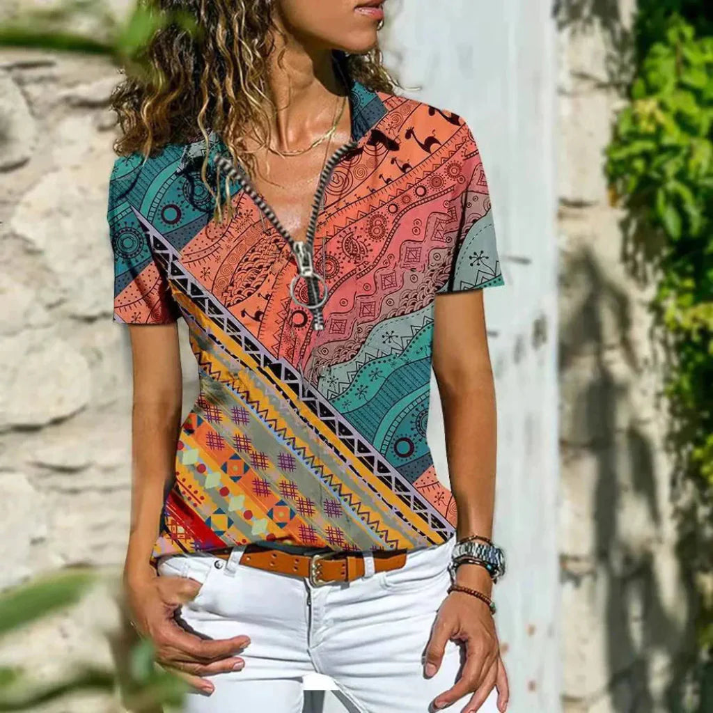 Chemise d'été élégante pour femme