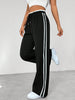 Pantalon large sportif tendance