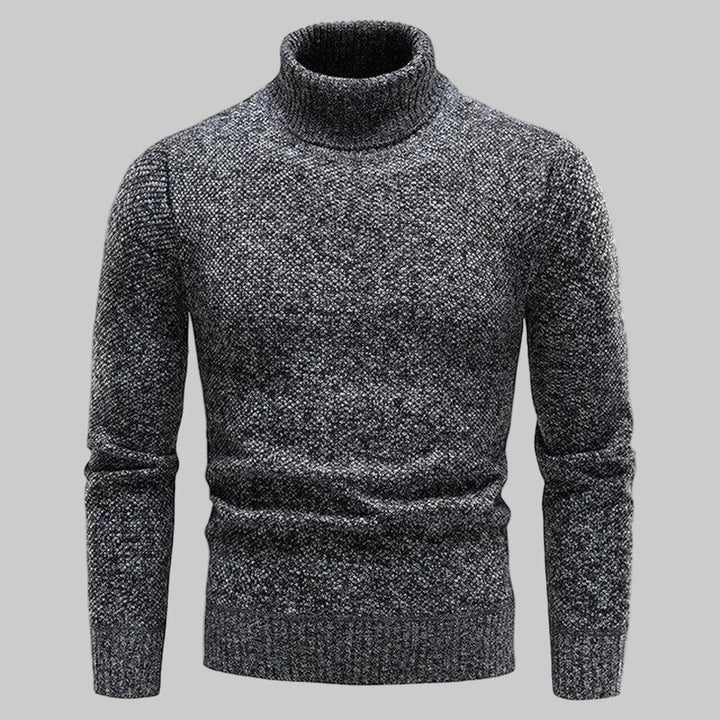 Pull col roulé élégant au design raffiné
